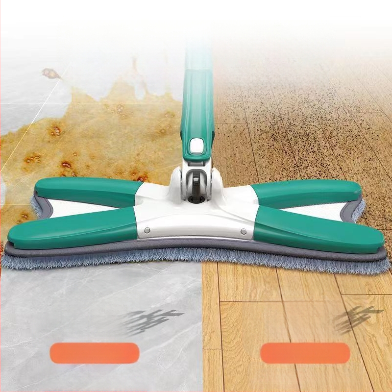 Liblikmopp X-kujuline mopp Laisk kätepesumopp Kuiv ja märg kaheotstarbeline mopp Mopp Majapidamises uus mopp