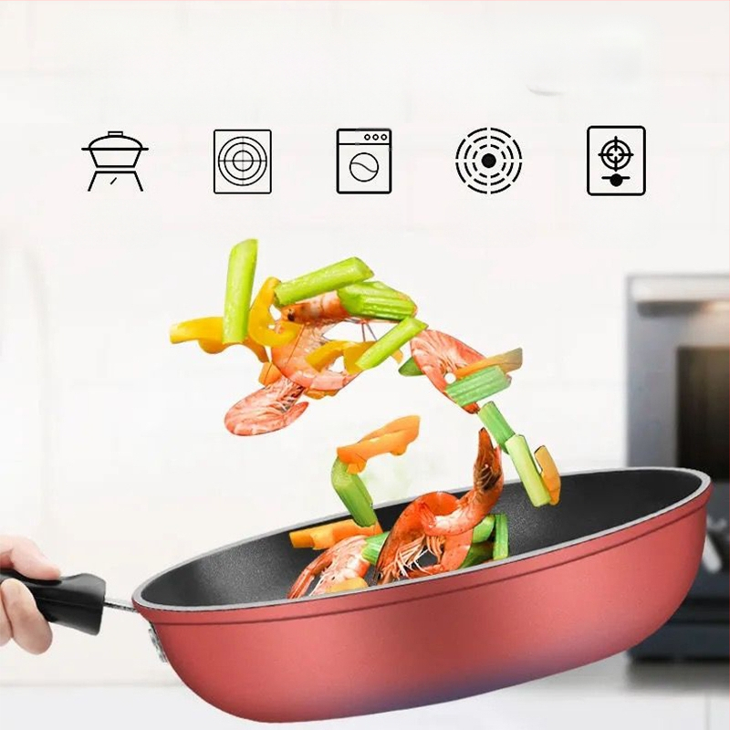 Тиган с незалепващо покритие, домашен омлет, палачинка, стек, тиган с незалепващо покритие, газов котлон, тиган за палачинки, индукционна печка