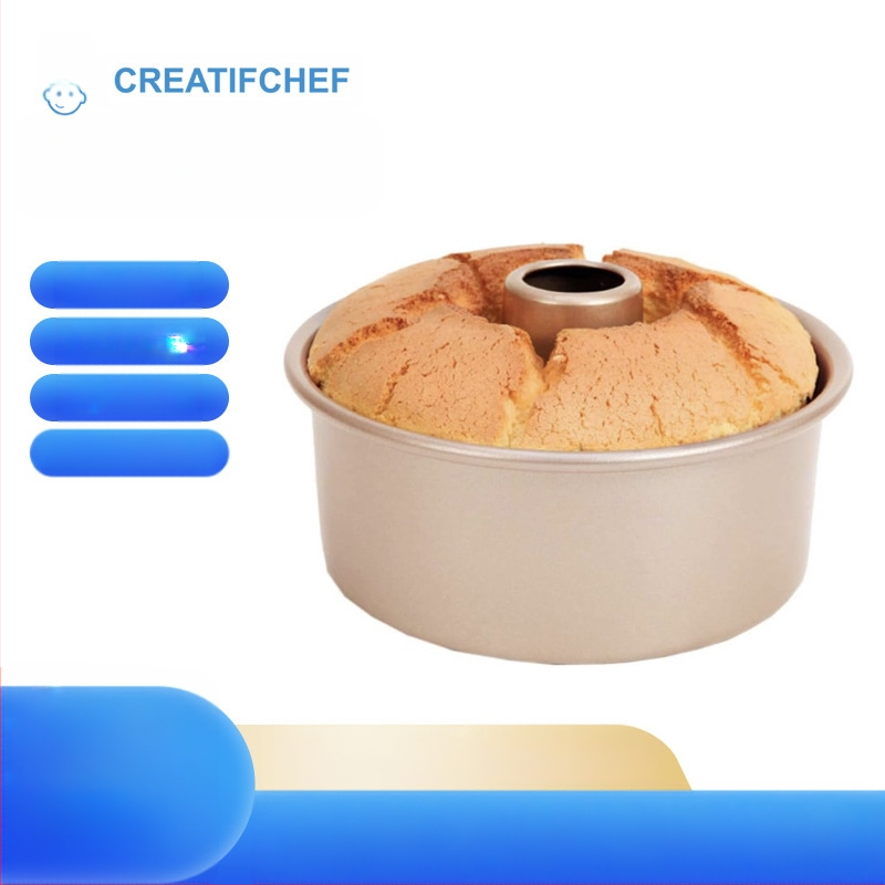 8 hüvelykes angyaltorta hullámkarton tortaforma sifon szénacél tapadásmentes kerek tortaforma kivehető aljjal