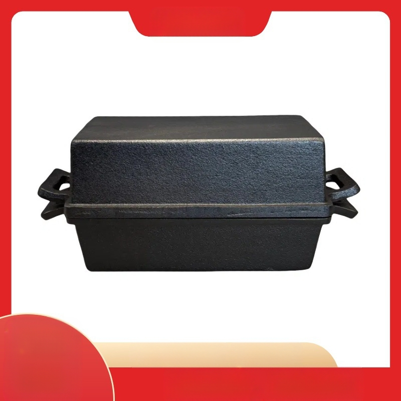 Malmist leivakast ristkülikukujuline leivapott kahekordse kõrvaga Euroopa leivavormi küpsetamisriistad hulgimüügi küpsetusplaat