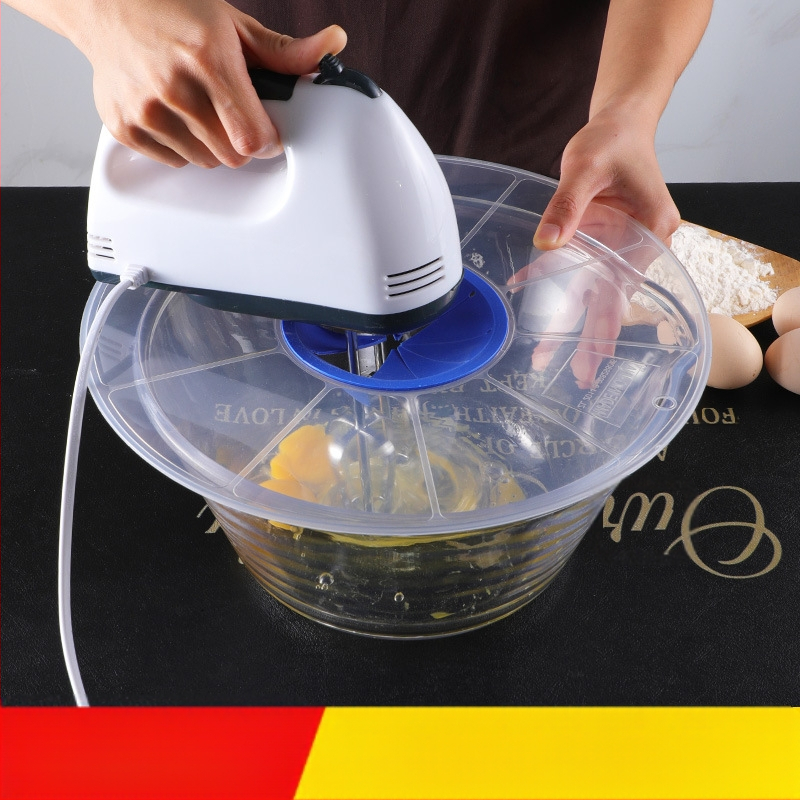 Tojáshaverő fröccsenésgátló fedél tojáshabverő speciális fröccsenésgátló kereskedelmi tojásfehérje habtejszín fedél tojássütő eszköz