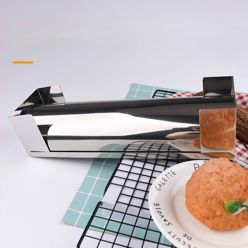 Nástroj na pečenie, forma na koláč v tvare U, dlhý nástroj na sendviče z nehrdzavejúcej ocele, nelepivá forma na koláč