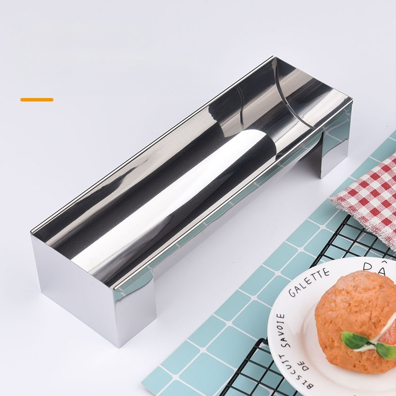 Nástroj na pečenie, forma na koláč v tvare U, dlhý nástroj na sendviče z nehrdzavejúcej ocele, nelepivá forma na koláč