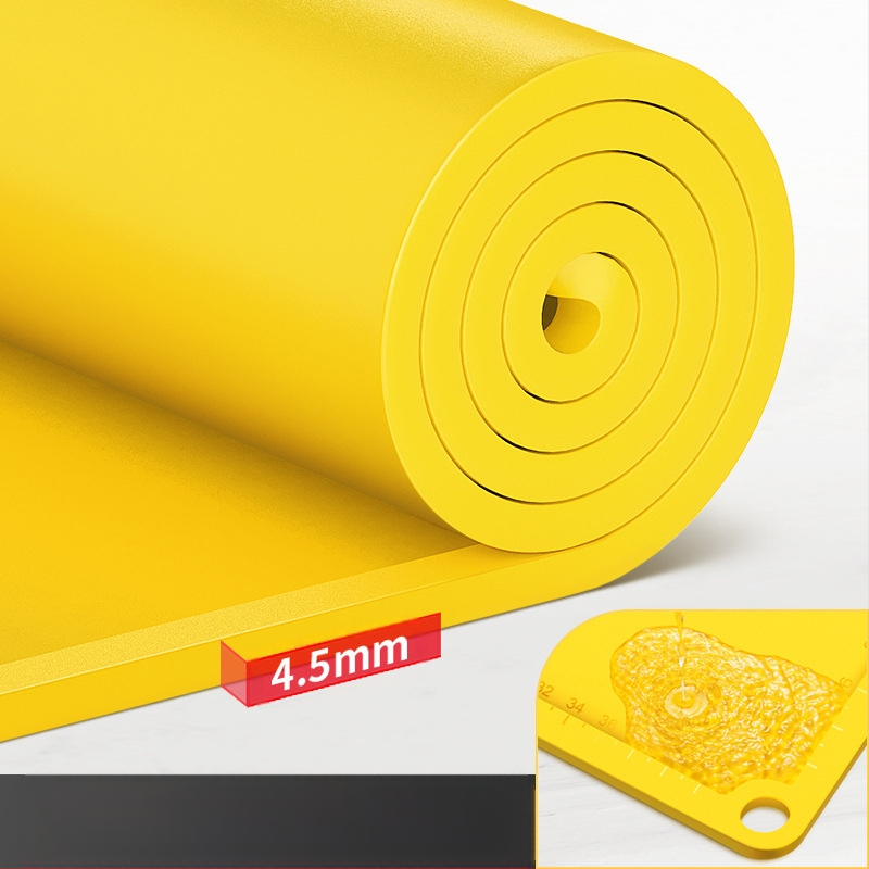 Toidukvaliteediga küpsetusrullipaneeli majapidamis- ja tainapadja lõikelaud ning tainast artefakti silikoonist sõtkumispadi paksendatud