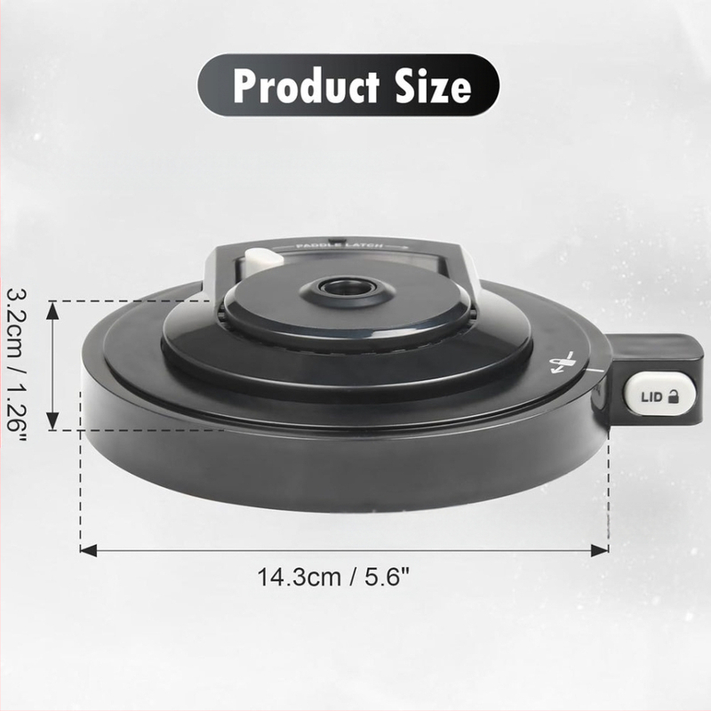 „Ninja“ ledų aparato pakaitinis išorinis dubens dangtelis, tinkantis „Nc500/Nc501“