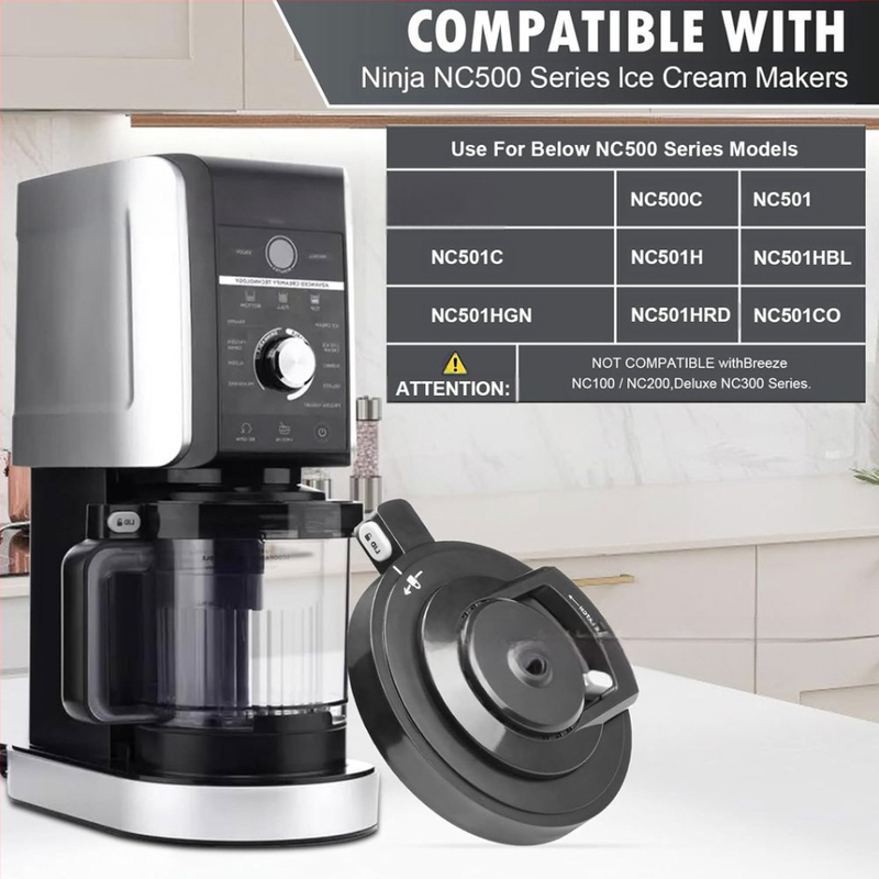 „Ninja“ ledų aparato pakaitinis išorinis dubens dangtelis, tinkantis „Nc500/Nc501“