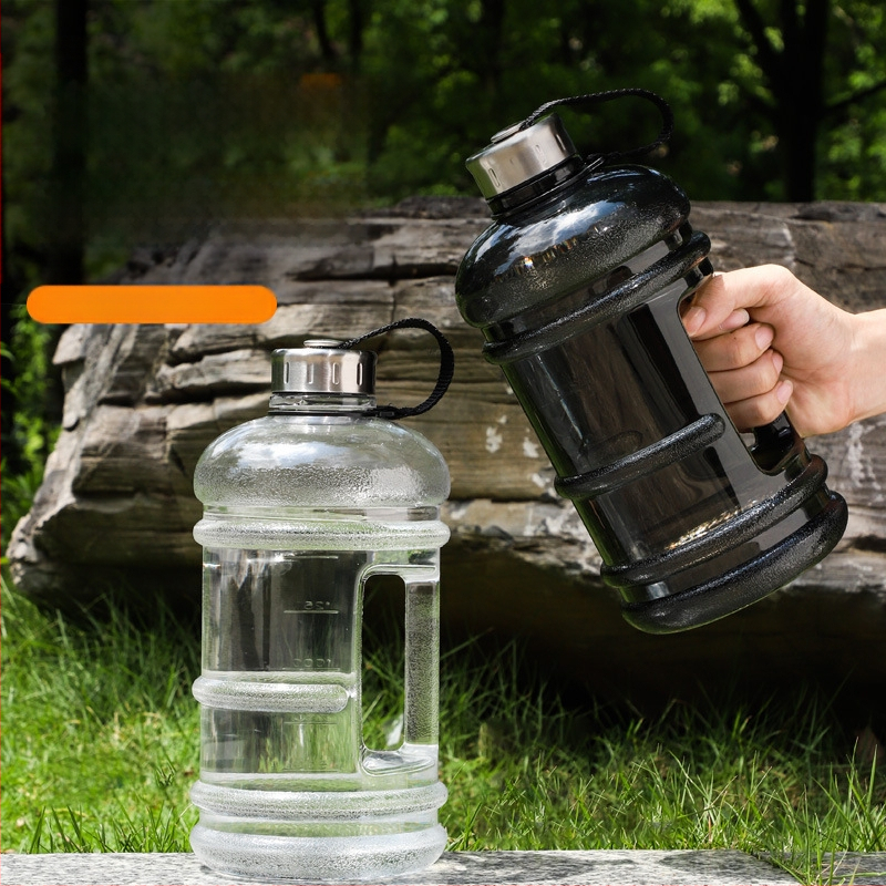 Internetinis garsus didelės talpos lauko sportinis virdulys, vidaus fitneso tonų kibiro virdulys, tritano šiaudų dovanų vandens puodelis