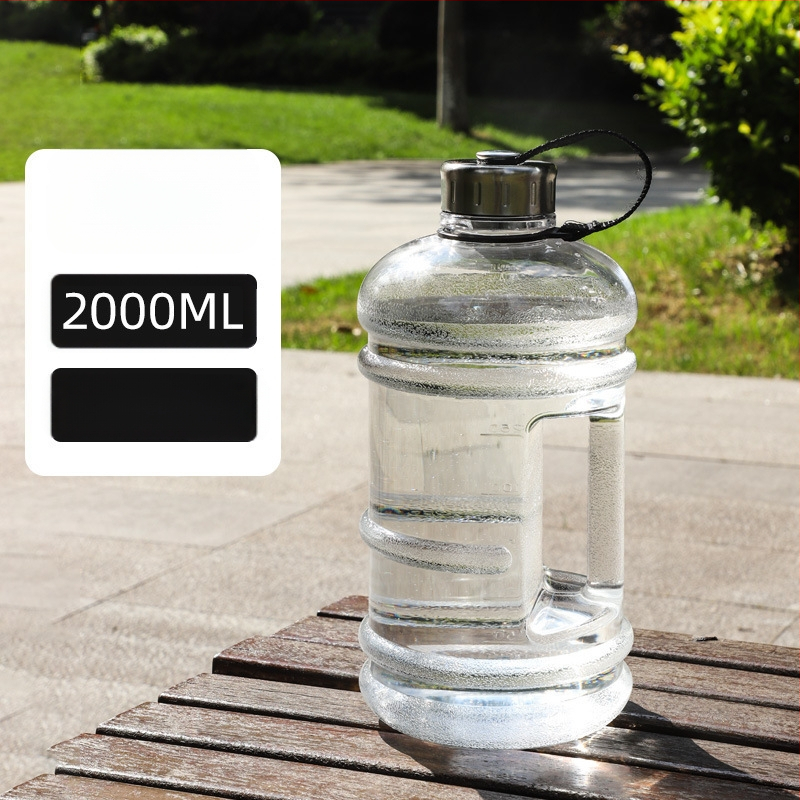 Internetinis garsus didelės talpos lauko sportinis virdulys, vidaus fitneso tonų kibiro virdulys, tritano šiaudų dovanų vandens puodelis