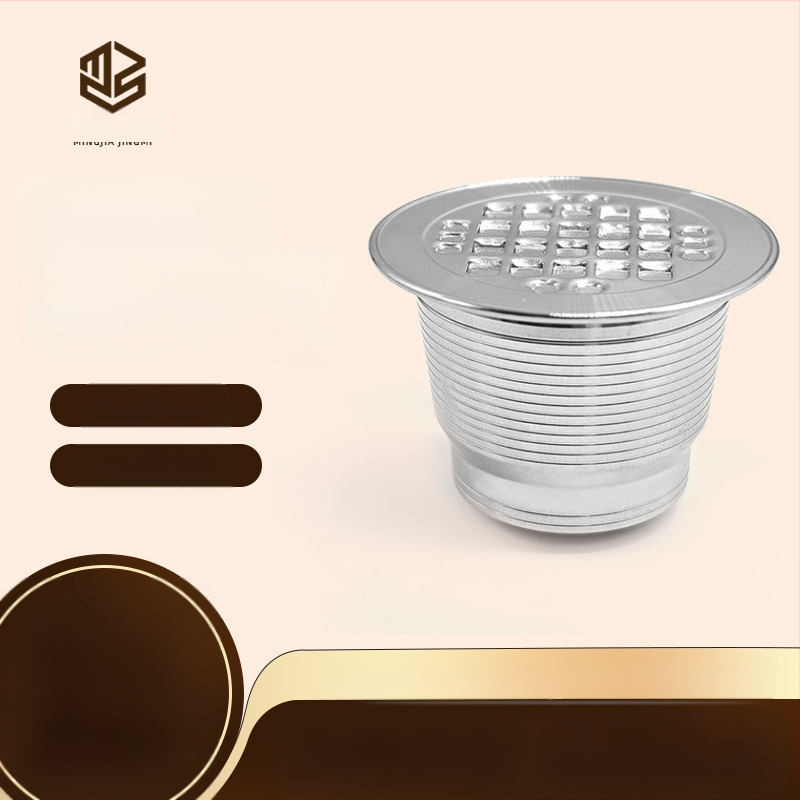 Gyárilag testreszabott, kompatibilis Nestlé rozsdamentes acél kávékapszula-pohár Nespresso keringető töltőpohár szűrőhéj