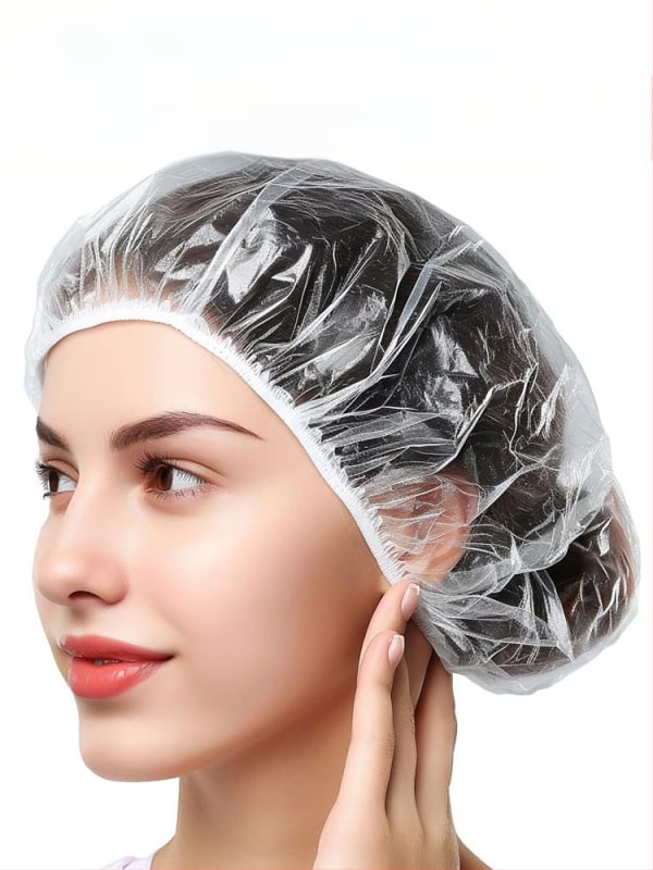 Vienkartinė dušo kepuraitė, ypač stora, vandeniui atspari, dulkėms ir dūmams atspari, moteriška dušo plaukų dažymo ausinė, viešbučio virtuvė