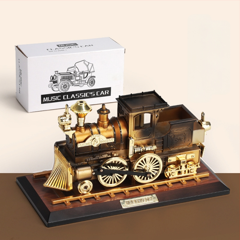 Retro nostalgiline veduri muusikakarp loomingulised dekoratiivsed kaunistused kodufotograafia rekvisiidid modell pühadekingitused