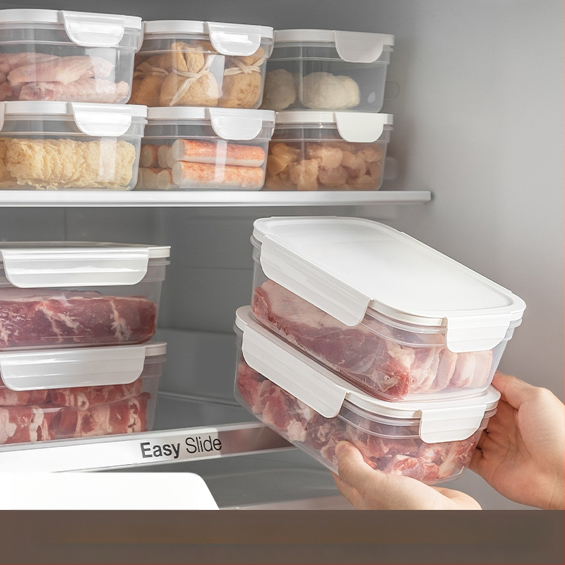 Étel frissen tartó doboz mikrohullámú sütő fűtés ebéddoboz irodai dolgozó ebéddoboz fagyasztott réteg fagyasztott hús hűtőszekrény gyümölcstároló doboz