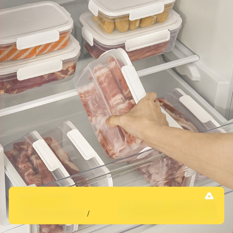 Étel frissen tartó doboz mikrohullámú sütő fűtés ebéddoboz irodai dolgozó ebéddoboz fagyasztott réteg fagyasztott hús hűtőszekrény gyümölcstároló doboz