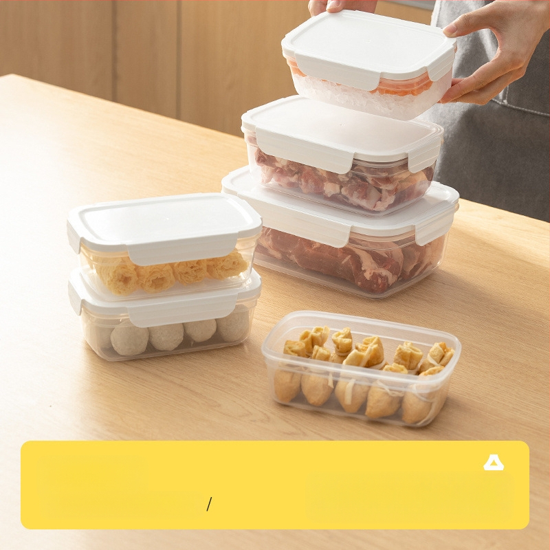 Étel frissen tartó doboz mikrohullámú sütő fűtés ebéddoboz irodai dolgozó ebéddoboz fagyasztott réteg fagyasztott hús hűtőszekrény gyümölcstároló doboz