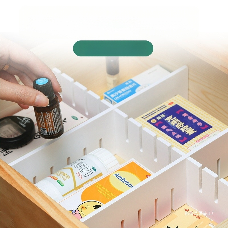 Sahtli hoiustusjagaja plastist vaheseinaplaat tasuta kombineeritud hoiukasti sektsiooni lõikamine ja korraldamine