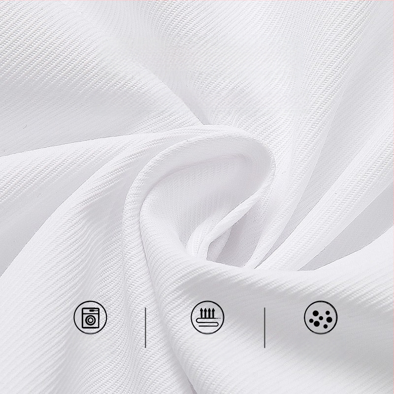 Férfi plus size hosszú ujjú ing Plus size extra large férfi fehér bő business hosszú ujjú ing