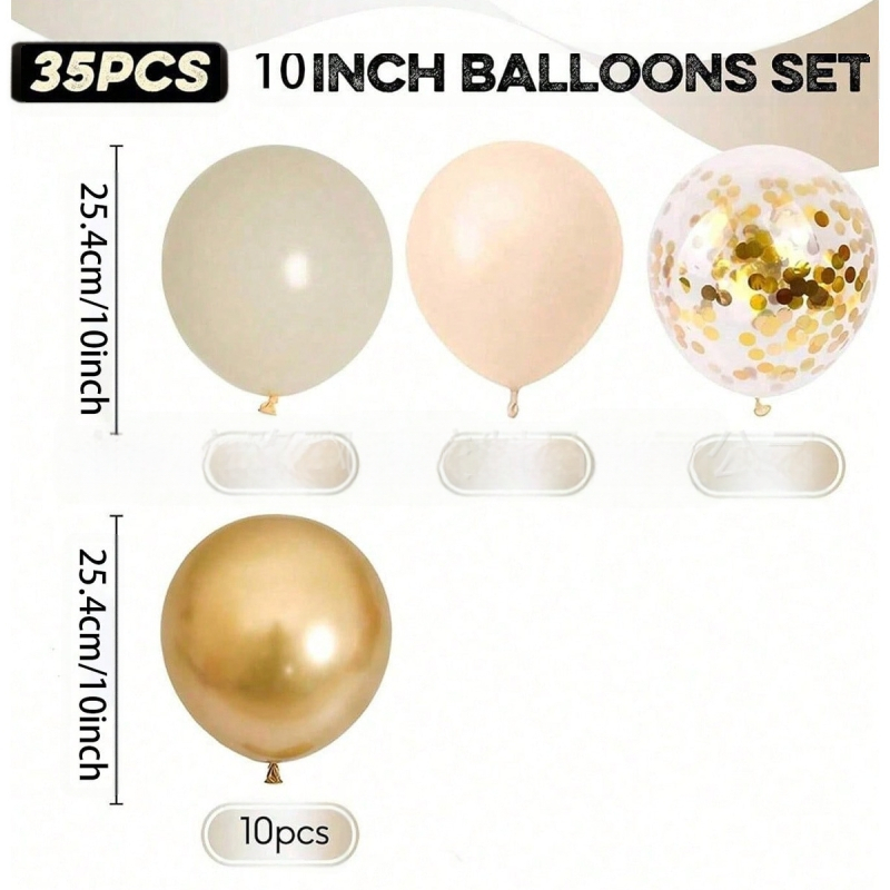 35 tk retro liivavalget nahavärvi õhupallide komplekt sünnipäeva õhupallide paigutus pulmakaunistused pallipeod lateksist õhupallid