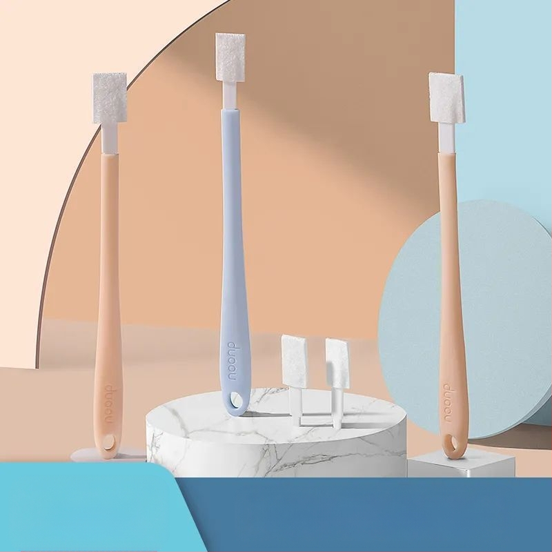 Buitinio tualetinio šepečio valymas be tualetinio šepečio, išmetantis negyvą kampą, kostiumas vienkartiniam tualetiniam šepečiui