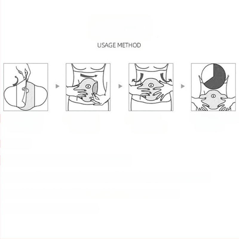 Amazoni piiriülene laos Silikoonist kõhuplaaster Pingul kõhuplaaster Amazoni kõhumustri eemaldamise plaaster