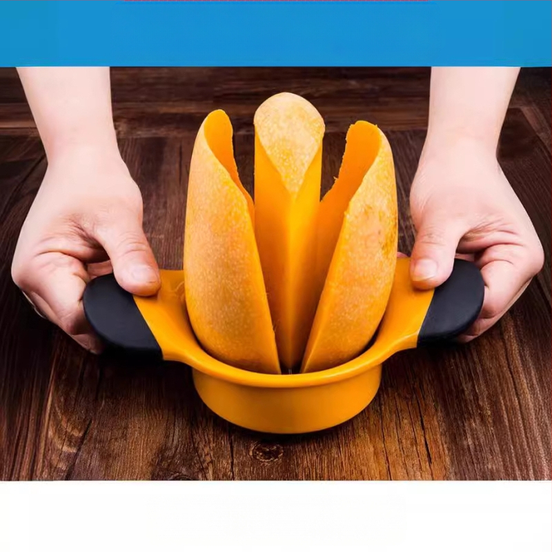 Daugiafunkcis vaisių pjaustymo artefaktas iš nerūdijančio plieno, mango skaldymo įrankis, buitinis, obuolių skaldymo įrankis, virtuvės įtaisai