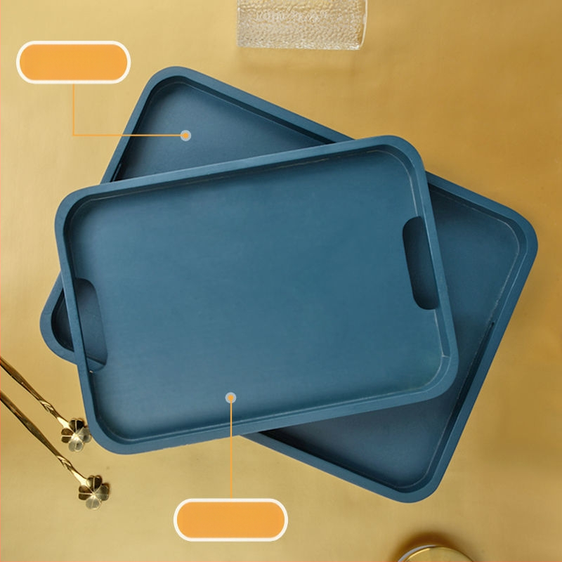 Bambukinis puodelis arbatos padėklas Morandi spalva namams viešbutis restoranas arbatos rinkinys padėklas stačiakampis duonos bambukinis padėklas kartos plaukai