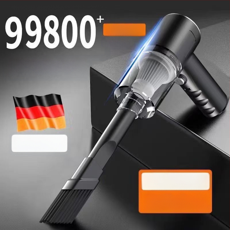 Tarpvalstybinis mini USB belaidis buitinis įkrovimas nešiojamas automobilinis dulkių siurblys, rankinis didelės galios automobilinis dulkių siurblys