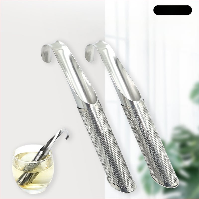 304 Неръждаема стомана, Висяща Чайна Инфузер, Дръжка за Чай, Филтър за Теч на Чай, Чаена Лъжица с Дръжка за Чай, Комплект за Чай