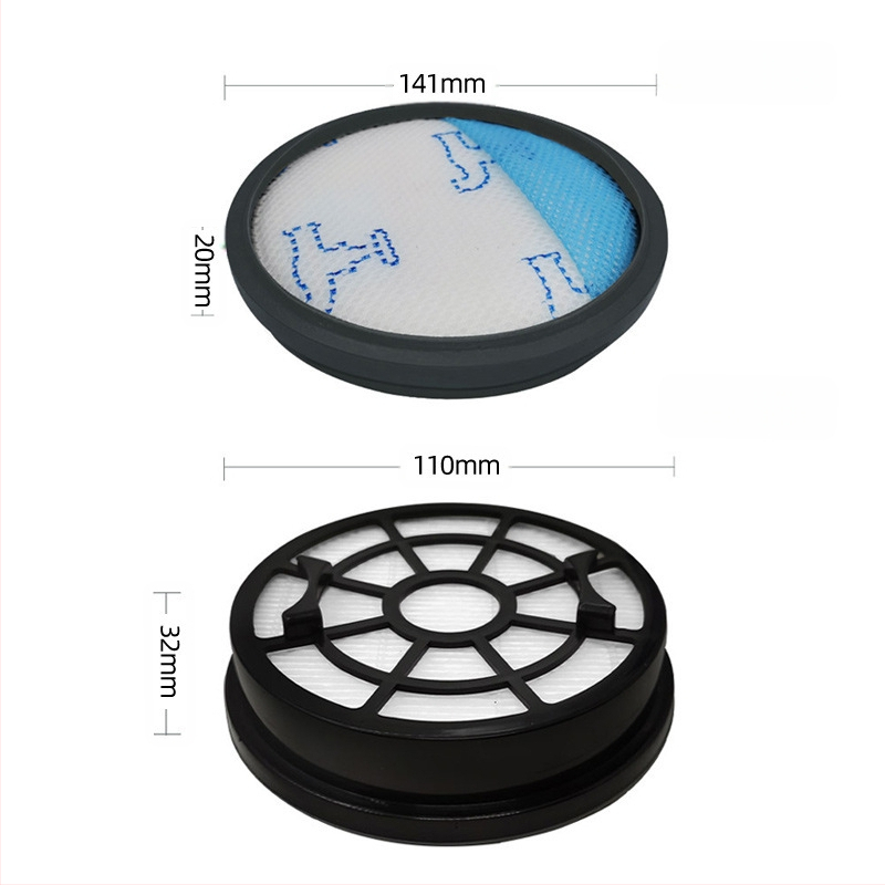 Alkalmas Haunida Rowenta porszívó tartozékokhoz Zr904301 szűrőelem első és hátsó Hepa szűrő