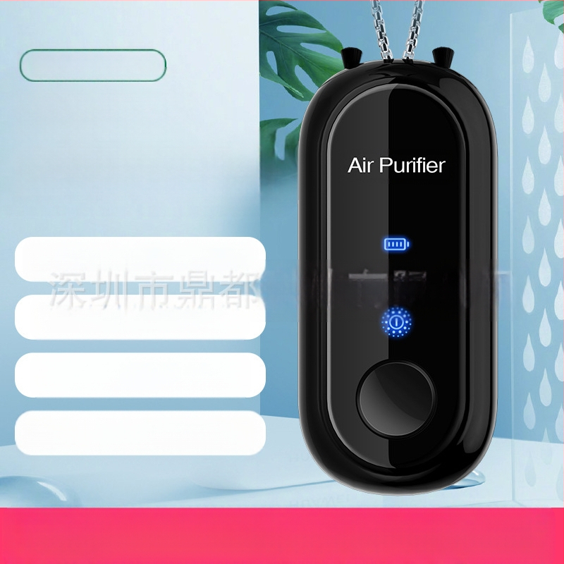 Formaldehüüdi eemaldamise auto majapidamises allergiavastane steriliseerimine ekspordi rippuva kaelaga negatiivsete ioonide õhupuhasti passiivse suitsu eemaldamiseks