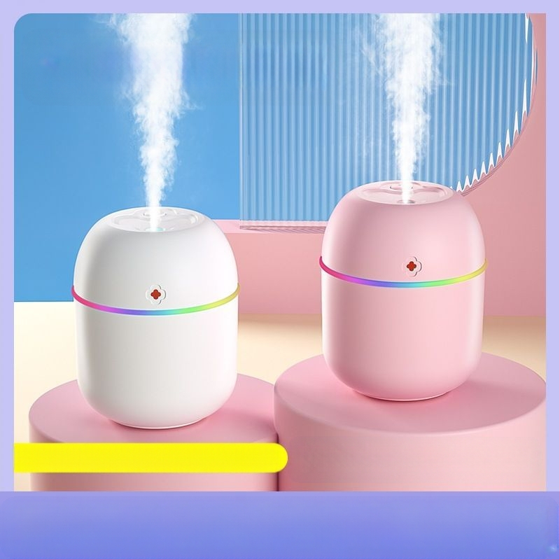 Légnedvesítő Kis Mini Nagy Ködmennyiség Hálószoba Születésnapi Ajándék Női Vízcsepp Párásító Aromaterápiás Gép Ágy melletti Használatra