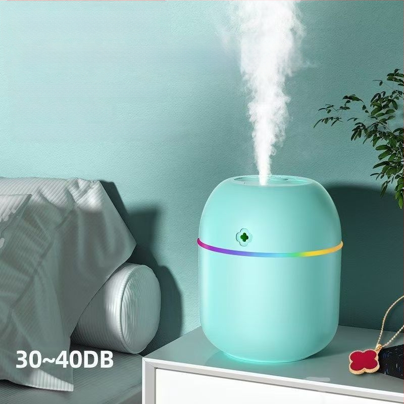 Légnedvesítő Kis Mini Nagy Ködmennyiség Hálószoba Születésnapi Ajándék Női Vízcsepp Párásító Aromaterápiás Gép Ágy melletti Használatra