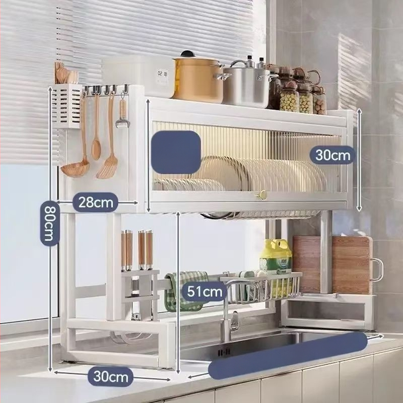 Köögivalamu hoiuriiul Valamu tolmukindel kapp Valamu lauaplaat hoiuruum Multifunktsionaalne tolmukindel äravooluriiul