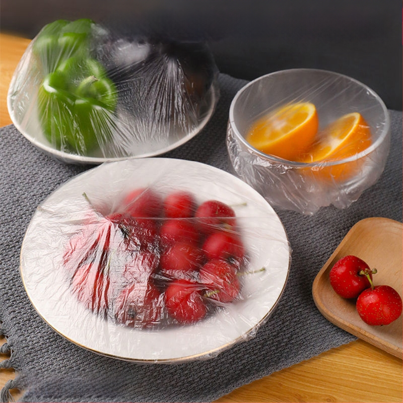 Vienkartinis spalvotas maistinės kokybės plastikinis įvyniojimo dangtelis, sutirštintas atnaujintas virtuvės skonio sandarinimo dangtelis, atsparus dulkėms