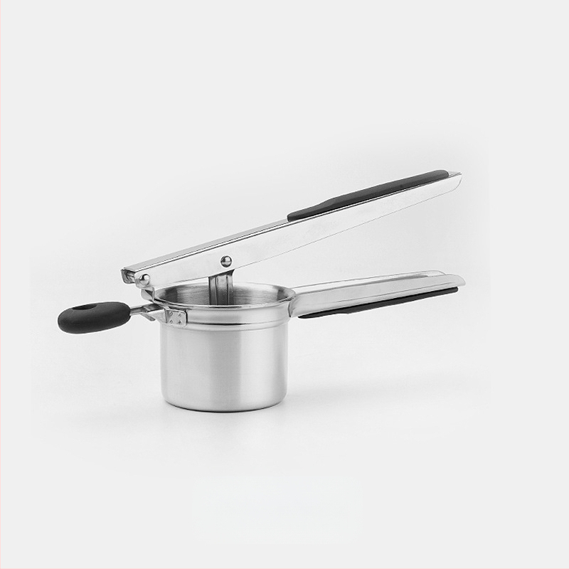 Manuaalne mahlapress roostevabast terasest kartulipurustipüreendaja paksendatud kartulipress puuviljamahlapress