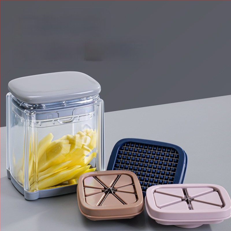 [Rangelt valitud] Spetsiaalne lõikur friikartulite, porgandilõikuri, multifunktsionaalse köögiviljalõikuri, tomati- ja õunalõikuri jaoks