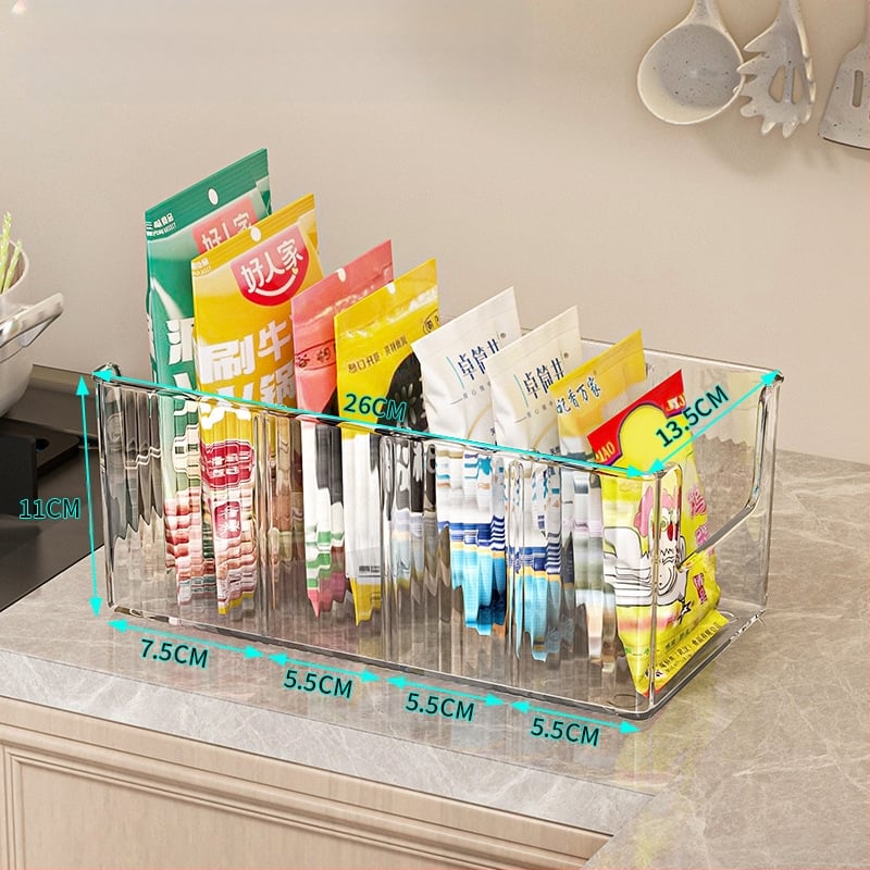 Virtuvės prieskonių lentynėlė su reguliuojamais skyriais, prieskonių maišelio laikiklis, daugiafunkcinė buitinių prieskonių laikymo dėžutė