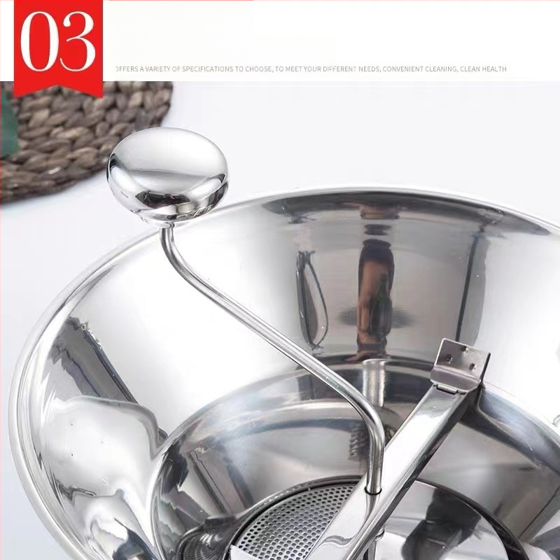 Nerūdijančio plieno daržovių malūnėlis daugiafunkcis daržovių tarka korėjietiškos japoniškos virtuvės daržovių bulvių smulkinimo ir presavimo maisto malūnėlis