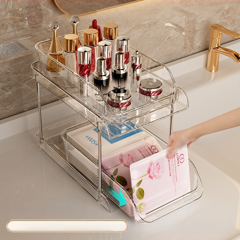 Kriauklė po praustuvu Daiktadėžė Ištraukiama spintelė Daugiafunkcinė apdaila Tualetas Vonios kambario spintelė Daiktadėžė Laminuota lentynėlė