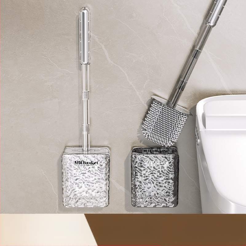 Ledyno rašto tualetinis šepetys buitinis negyvas kampas tualetinis šepetys tualetas tualeto plovimo artefakto šepetys tualetinis šepetys montuojamas ant sienos