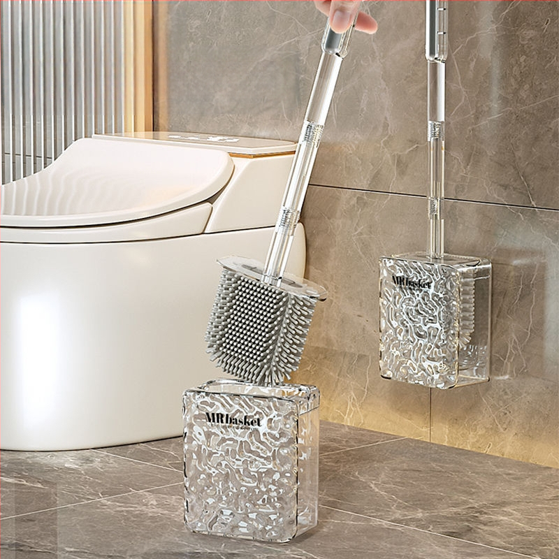 Ledyno rašto tualetinis šepetys buitinis negyvas kampas tualetinis šepetys tualetas tualeto plovimo artefakto šepetys tualetinis šepetys montuojamas ant sienos