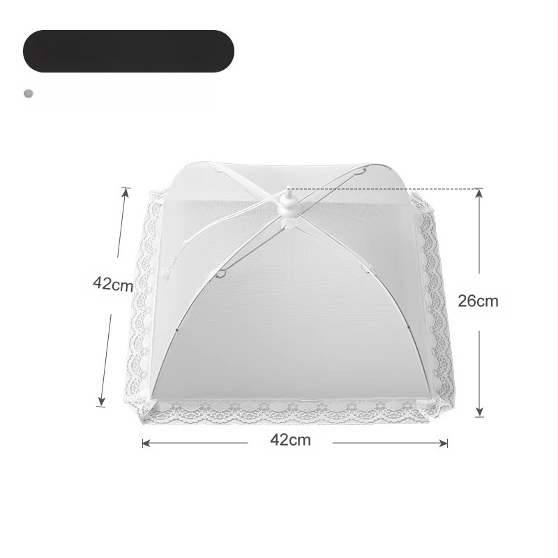 Söögilaua kate köögiviljakate majapidamises kokkupandav söögilaua kate uus tolmu- ja kärbsekindel toidukate ülejäänud toiduvõrgu suur kate