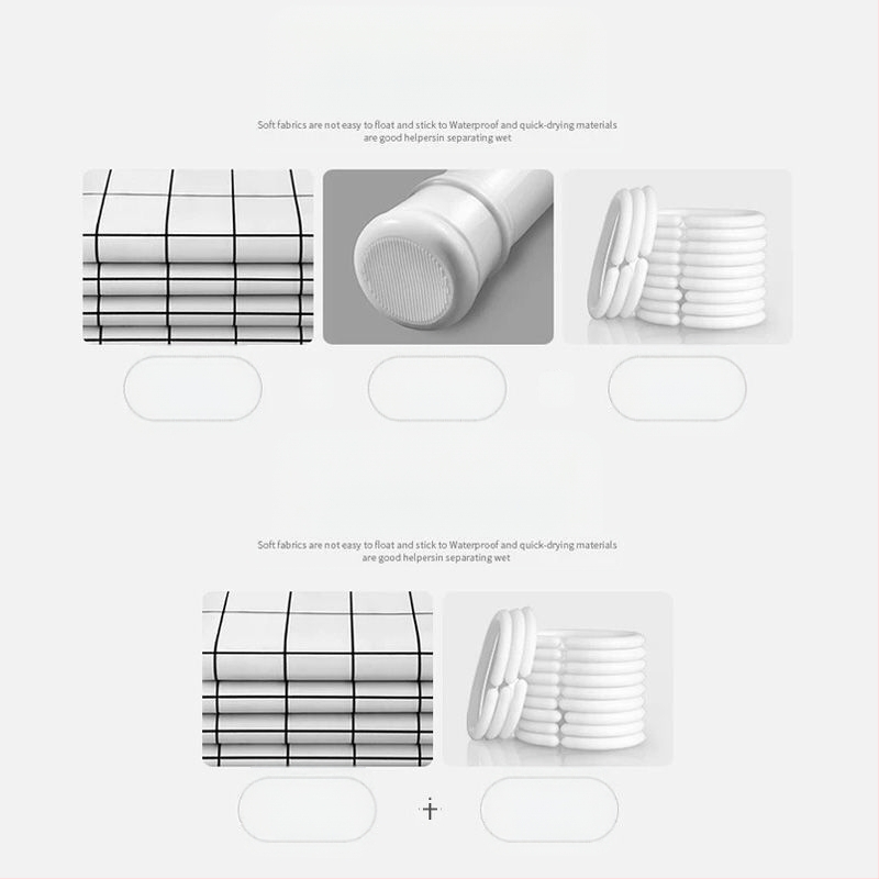 Vannitoa dušikardina veekindla kanga komplekt, vannitoa uksekardin, paksendatud hallituskindel kardin, rippuv kardin, puurimata vanni vaheseina kardin