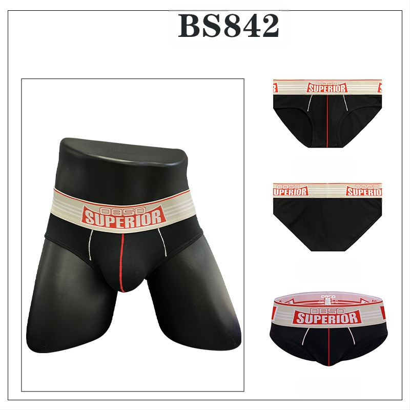 0850 tarpvalstybiniai vyriški apatiniai iš medvilnės, patogūs, madingi vyriški apatiniai, tiesioginė gamyklinė partija BS842