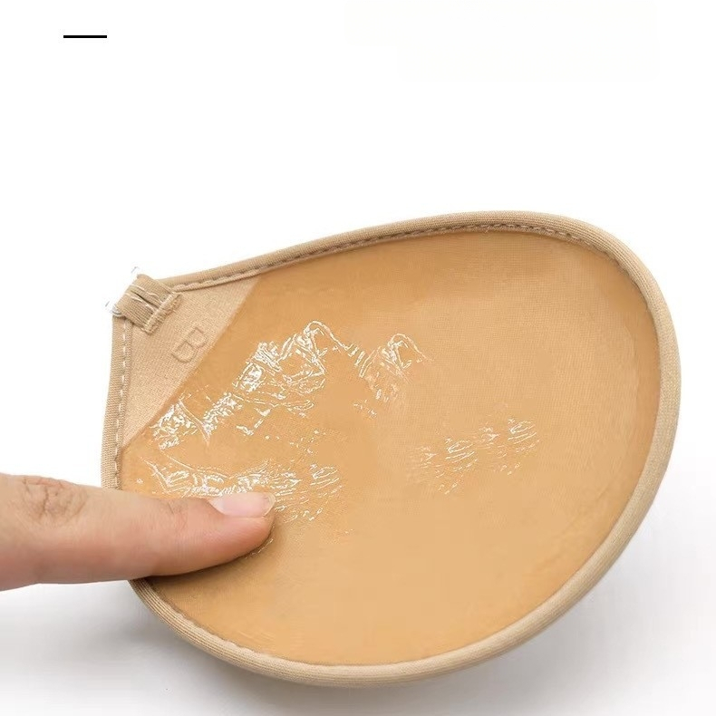 Sutien invizibil respirabil fără bretele push-up pentru costum de baie cu sutien din silicon pentru rochie de mireasă, plasture anti-alunecare pentru sâni