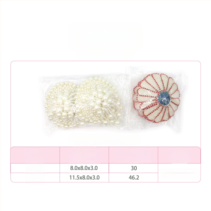 Piiriülene luksuslik rinnapasta, tippkvaliteediga valge pärliga rinnapasta, korduvkasutatav karikakardega helendavate helmestega ümmargune teemantrinnapasta