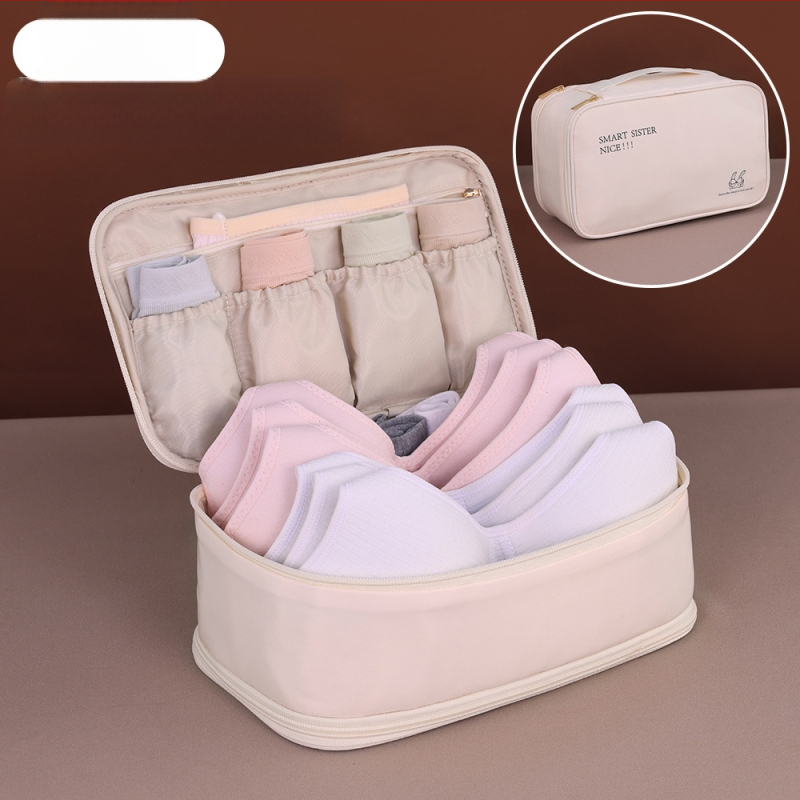 Amazon robbanásveszélyes kétrétegű fehérnemű tárolótáska utazóruházat-tároló táska melltartó fehérnemű zokni tárolótáska