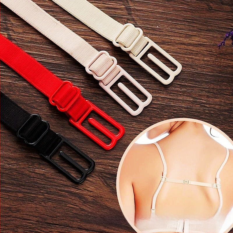 [3 pakki] Aluspesu libisemiskindel rihm koos Luck Sports libisemiskindla rinnahoidja fikseeritud õlarihma pandlaga libisemiskindel õlarihm