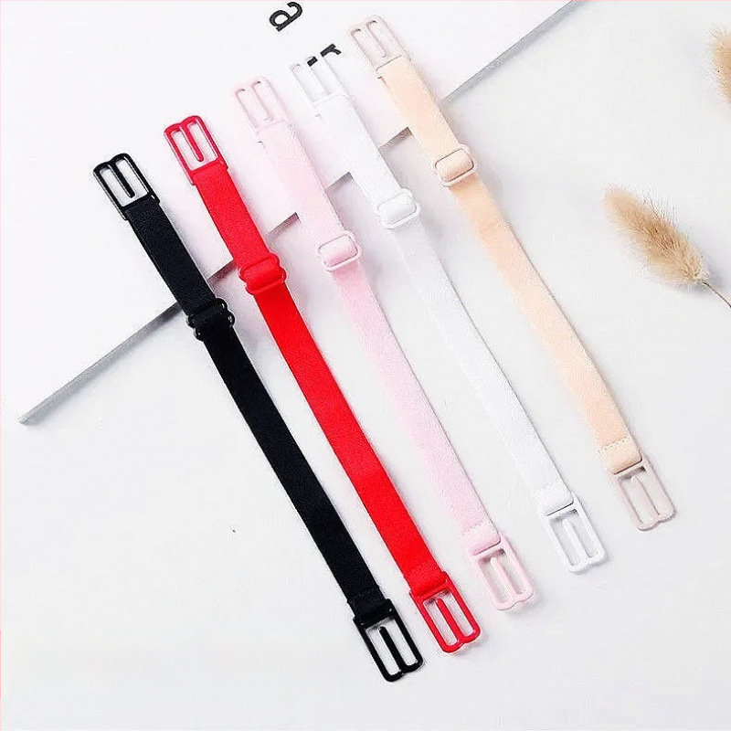 [3 pakki] Aluspesu libisemiskindel rihm koos Luck Sports libisemiskindla rinnahoidja fikseeritud õlarihma pandlaga libisemiskindel õlarihm