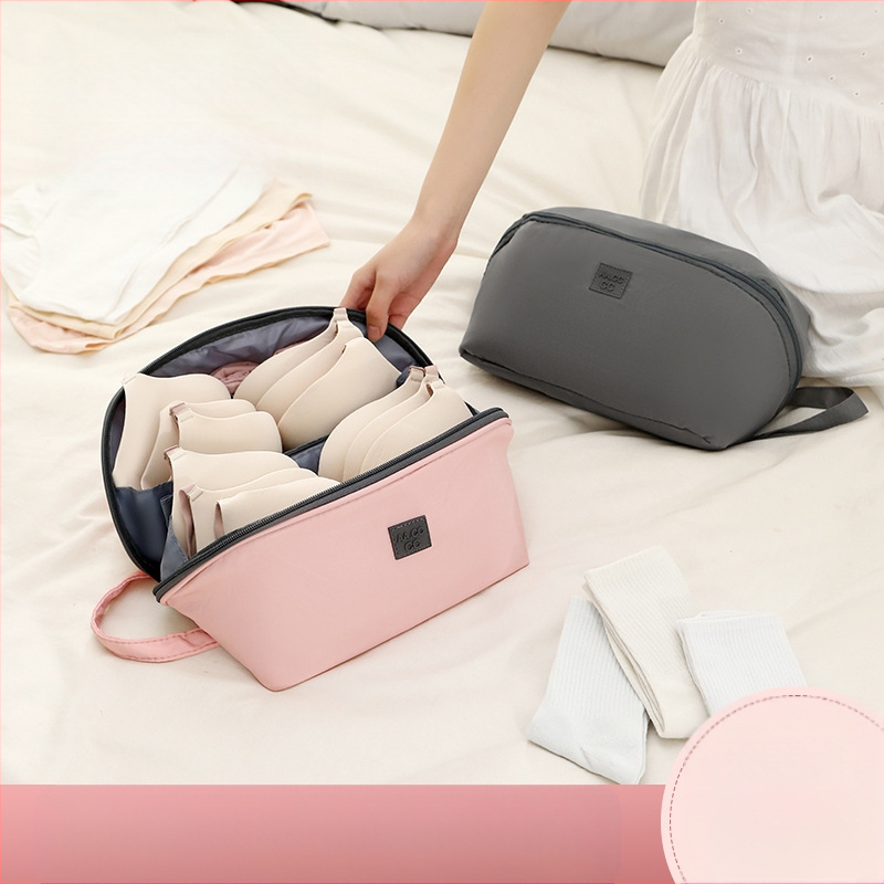 Kaasaskantav veekindel reisiklambriga aluspesu korraldaja kott suure mahutavusega multifunktsionaalne pestav hoiukott