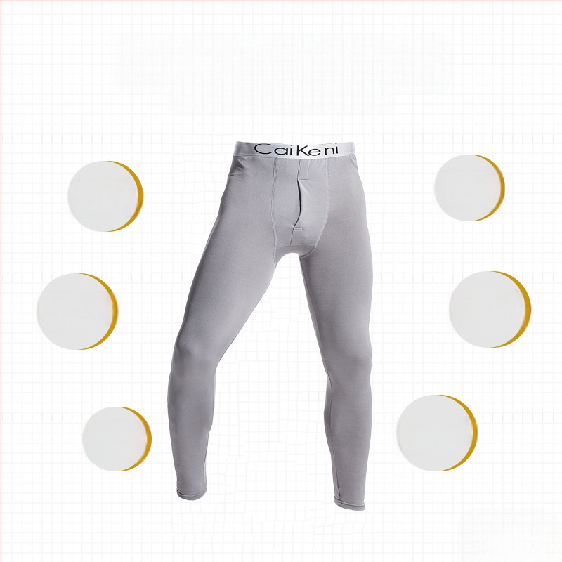 Meeste pikad aluspüksid, tihedad retuusid, sobivad talvel soojad püksid, fliisvoodriga õhukesed puuvillased püksid